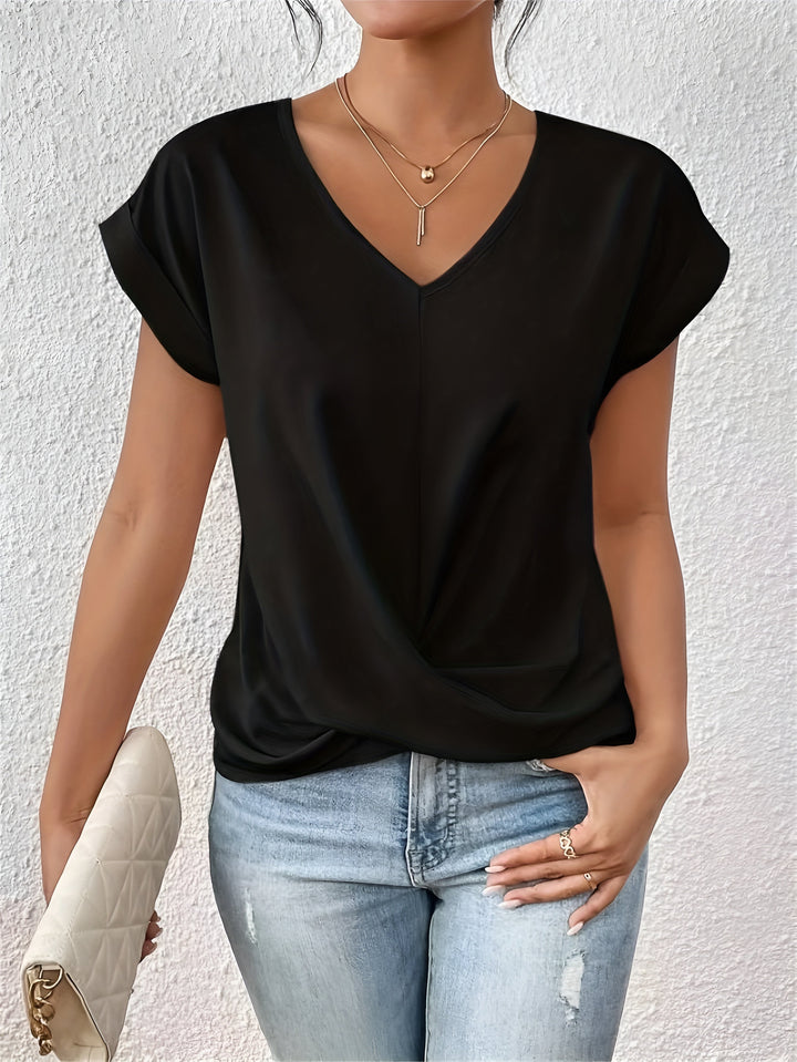 Joline™ | Heart-Shaped Neck T-Shirt
