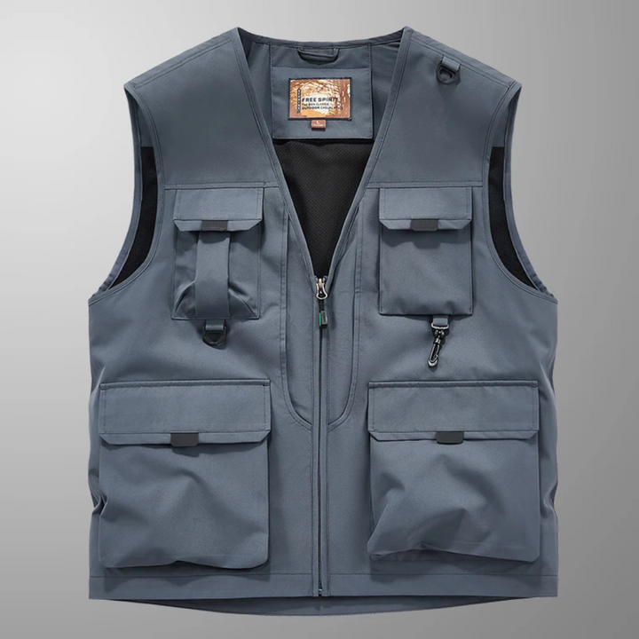 Hudson – Breathable cargo vest with multiple pockets