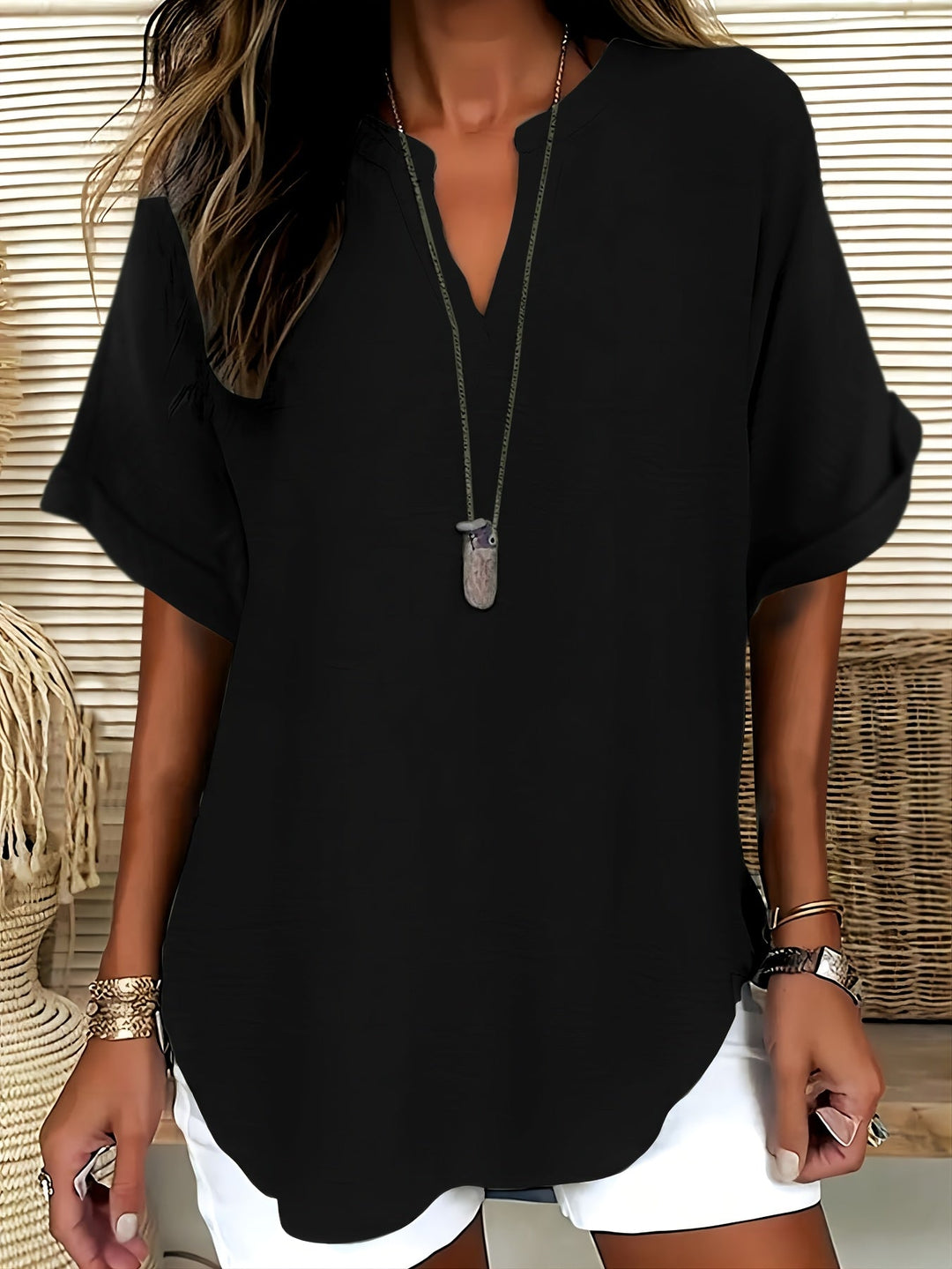Noora™ | Fresh and Relaxed Blouse for Summer Days
