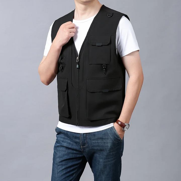 Hudson – Breathable cargo vest with multiple pockets
