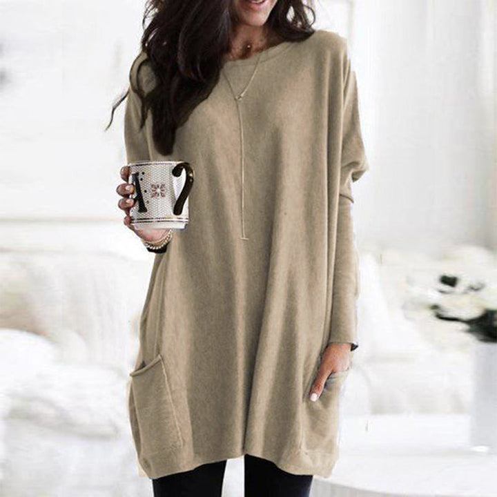 Charlotte - Oversized round neck Jumper for Women