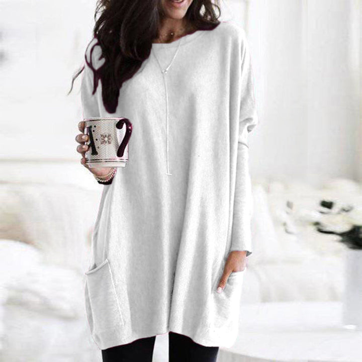 Charlotte - Oversized round neck Jumper for Women