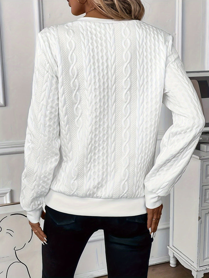 Chloe - Elegant Jumper with Zip