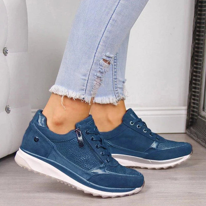 Kylie - Zip-Up Orthopedic Sneakers