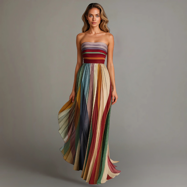 Stella  - Colorful sleeveless dress