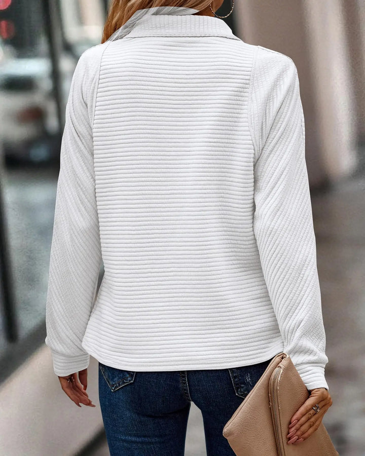 Ella - Elegant Jumper with Zip