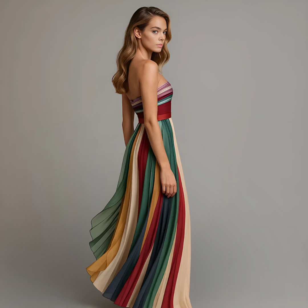 Stella  - Colorful sleeveless dress