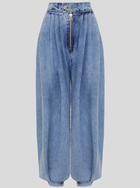 Amari - High-Waisted Balloon Jeans