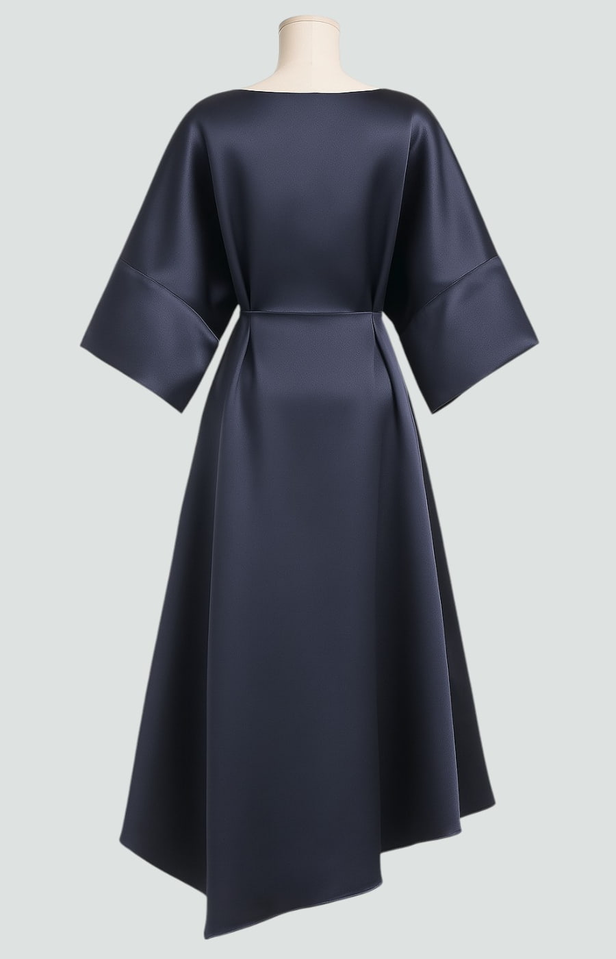 Gracie – Elegant long satin dress