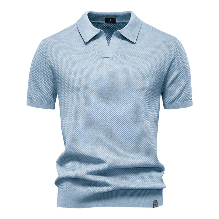 Caleb – Structured polo shirt