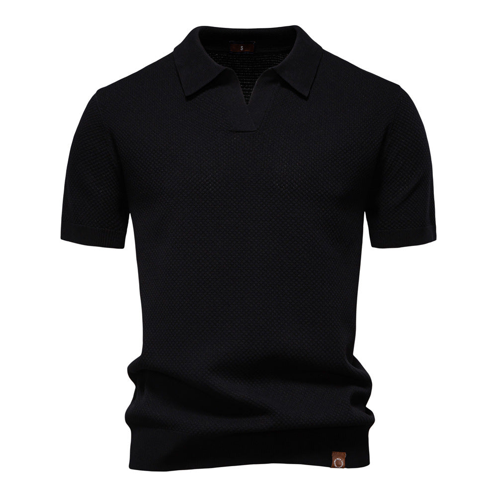 Caleb – Structured polo shirt