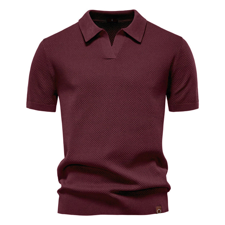 Caleb – Structured polo shirt
