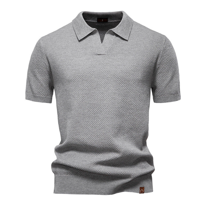 Caleb – Structured polo shirt
