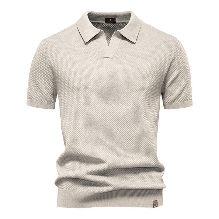 Caleb – Structured polo shirt