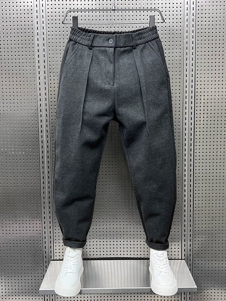 Eli - Elegant Mélange Trousers