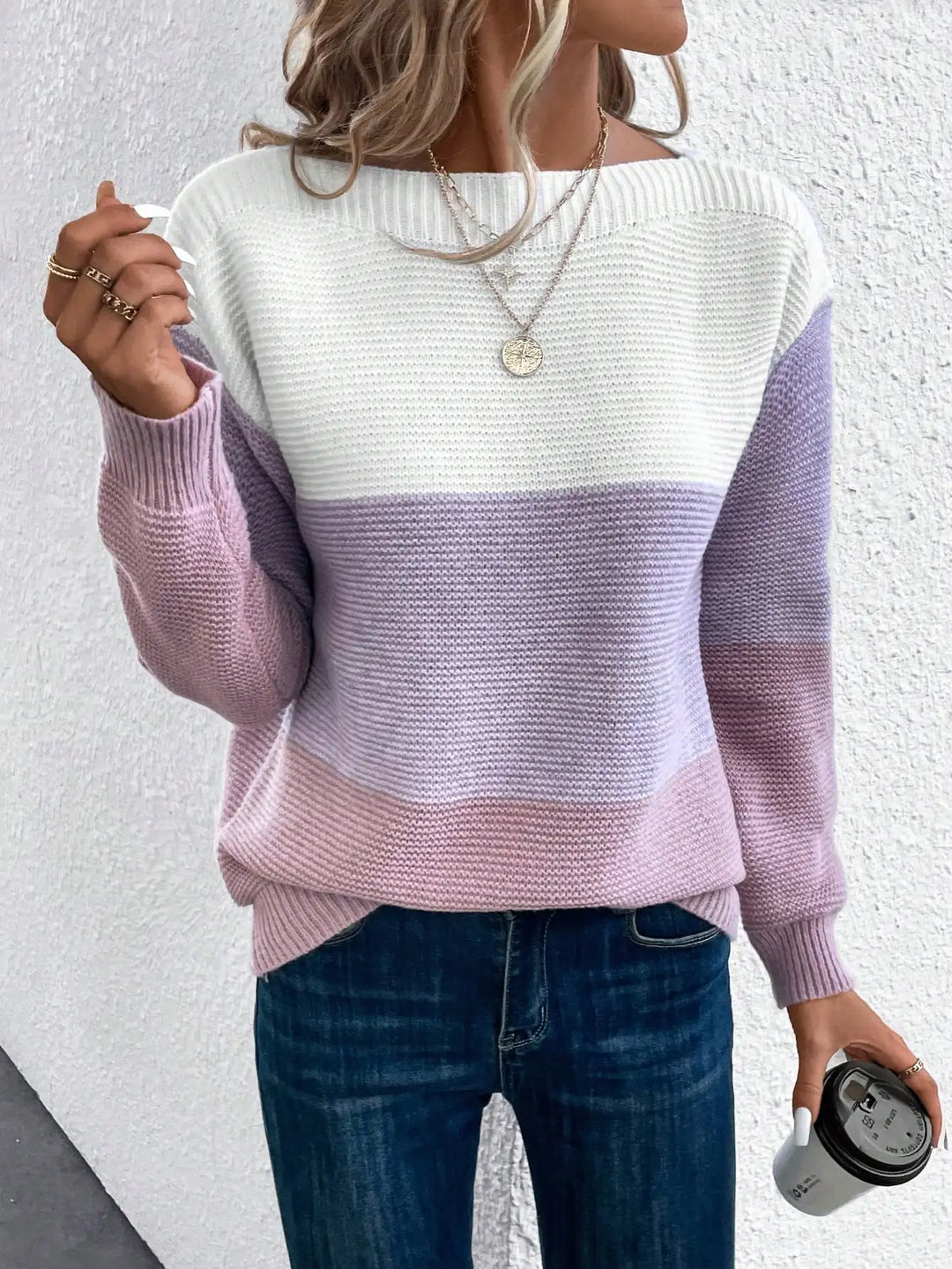 Ellie - Ombre Knit Jumper