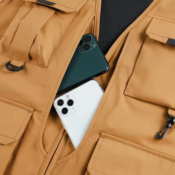 Hudson – Breathable cargo vest with multiple pockets