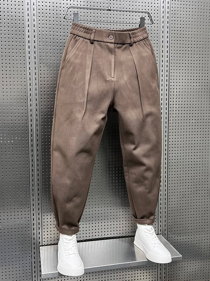 Eli - Elegant Mélange Trousers