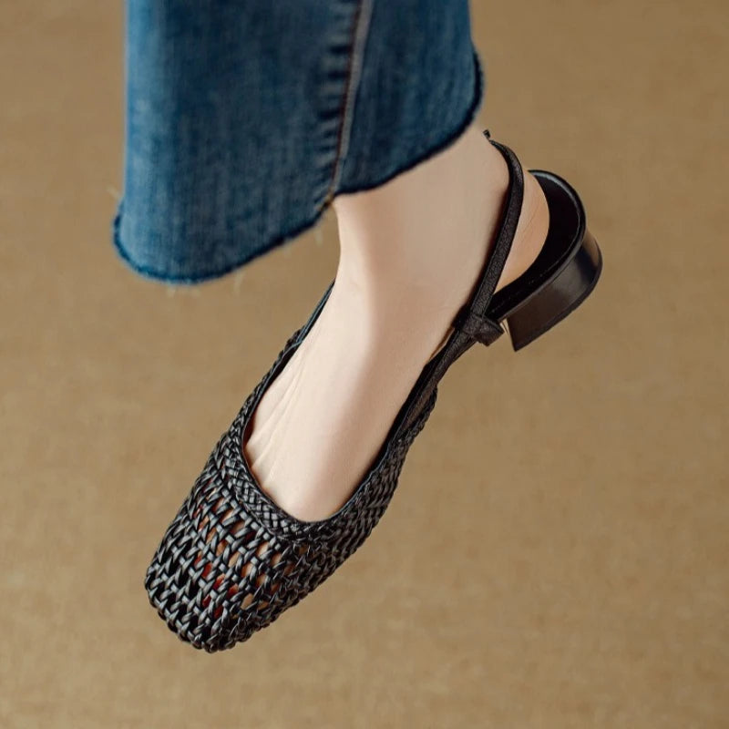 June - Elegant Mid-Heel Summer Sandals