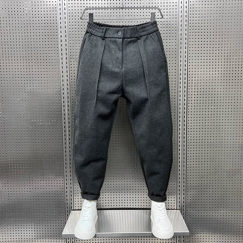 Eli - Elegant Mélange Trousers