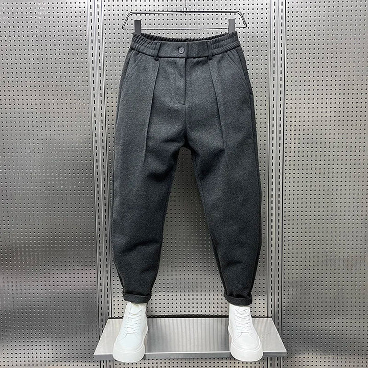 Eli - Elegant Mélange Trousers