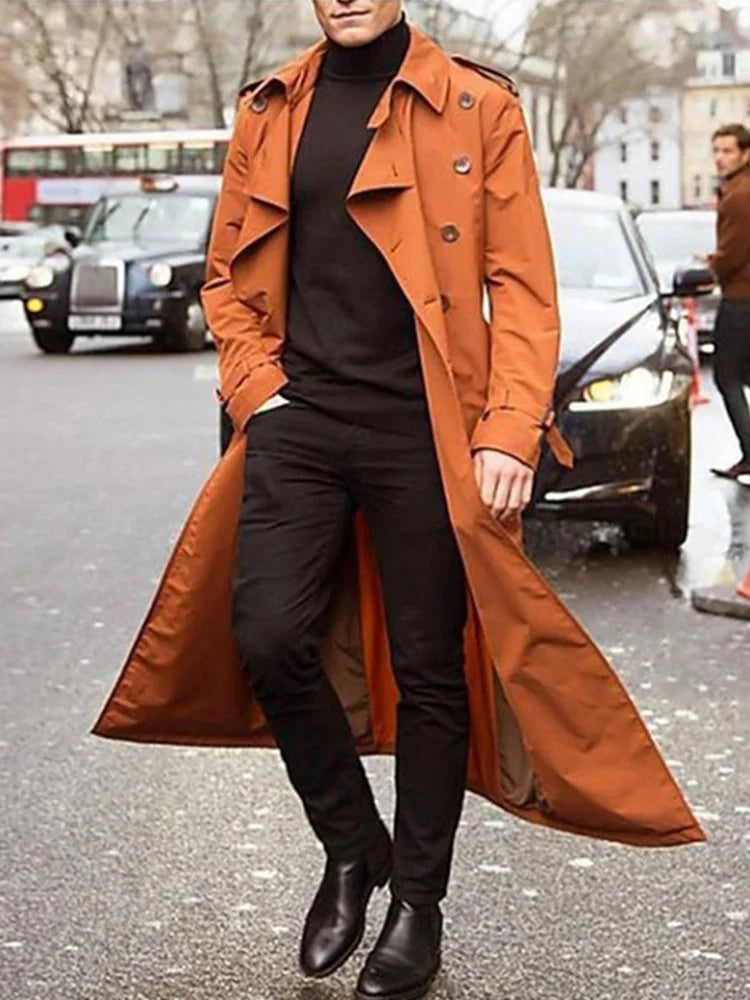 Statham Streetwear Trench Coat