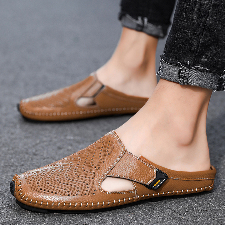 Asher - Italian Leather Sandals