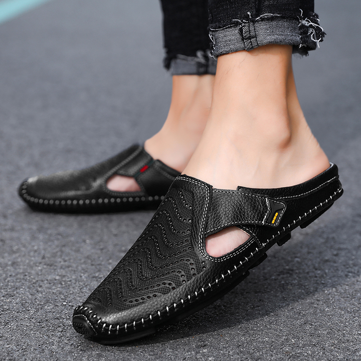 Asher - Italian Leather Sandals