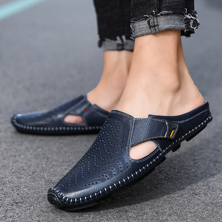 Asher - Italian Leather Sandals