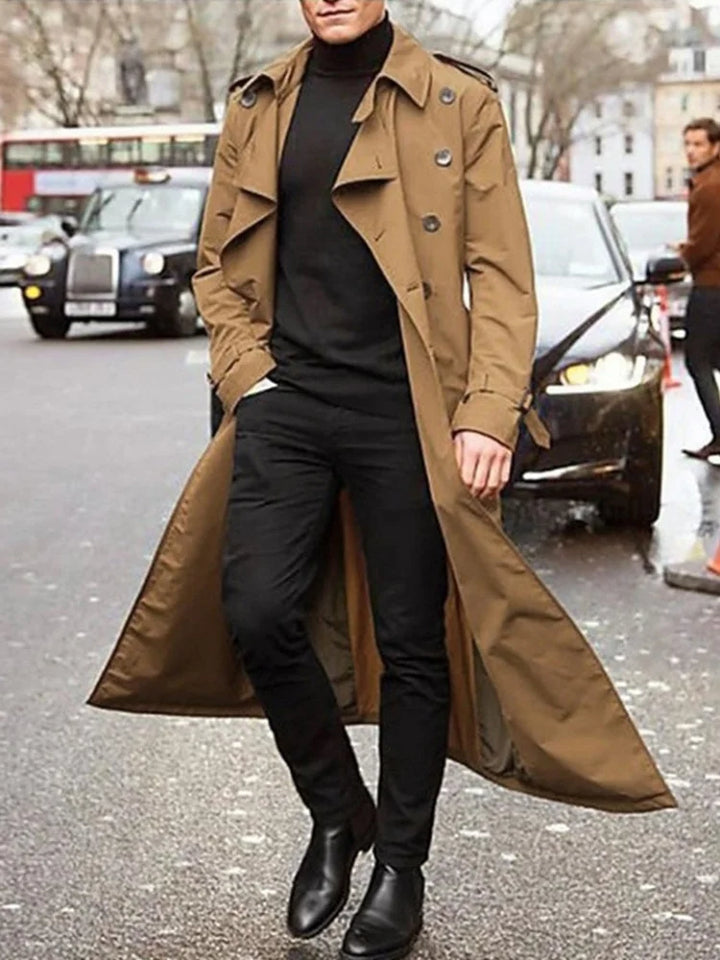 Statham Streetwear Trench Coat