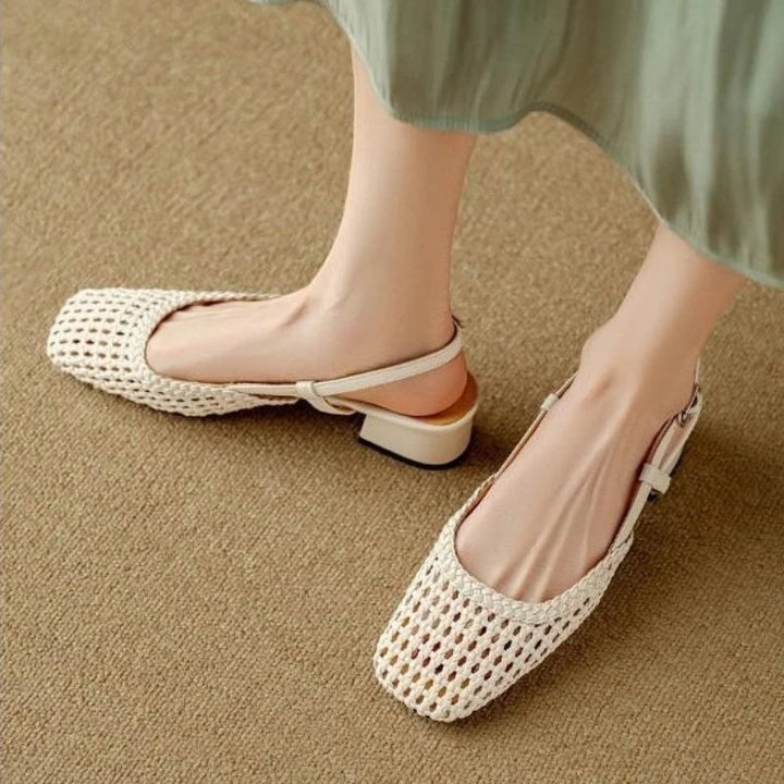 June - Elegant Mid-Heel Summer Sandals
