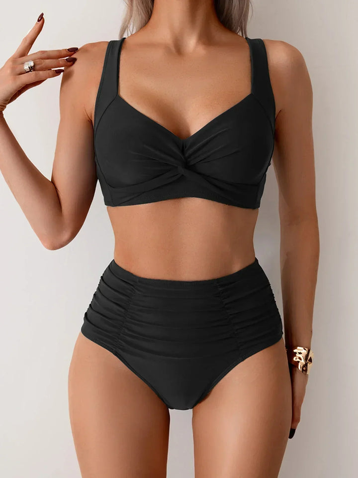 Molly – Bandeau Bikini with Ruffles