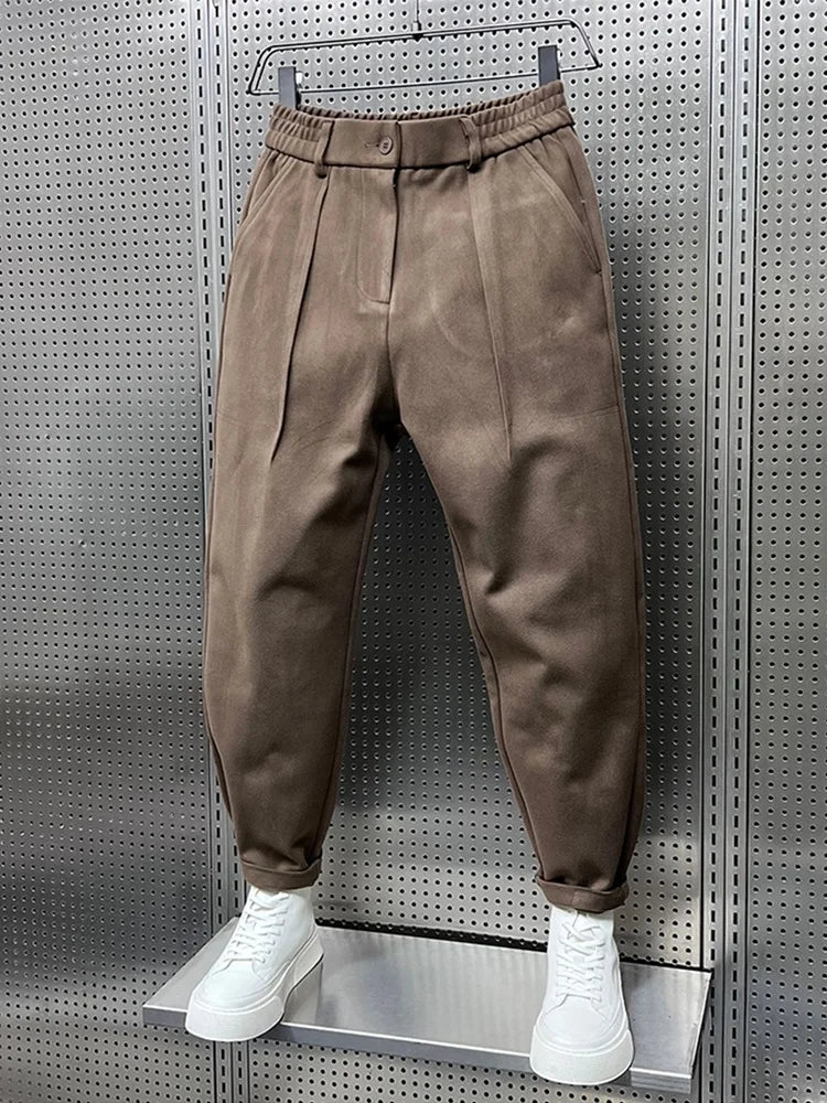 Eli - Elegant Mélange Trousers