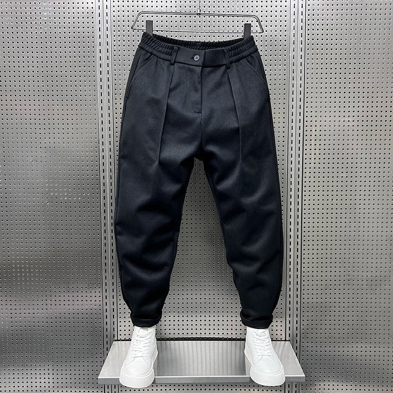 Eli - Elegant Mélange Trousers