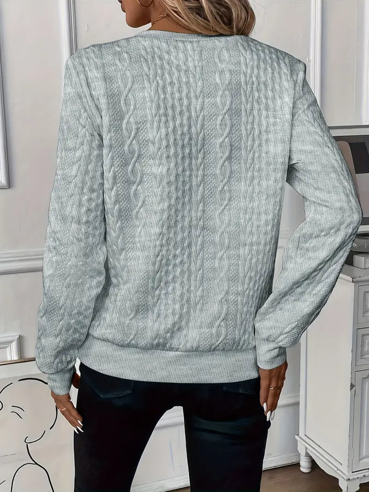 Chloe - Elegant Jumper with Zip