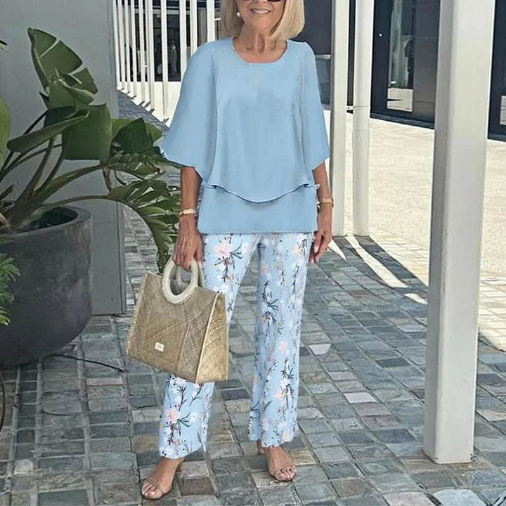 Kate – Trendy two-piece printed set