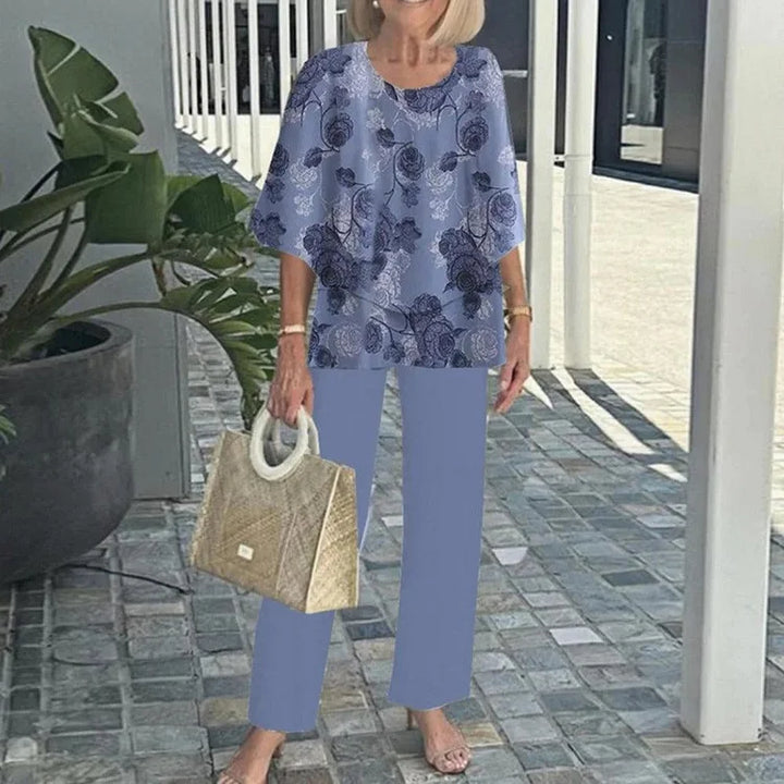 Kate – Trendy two-piece printed set