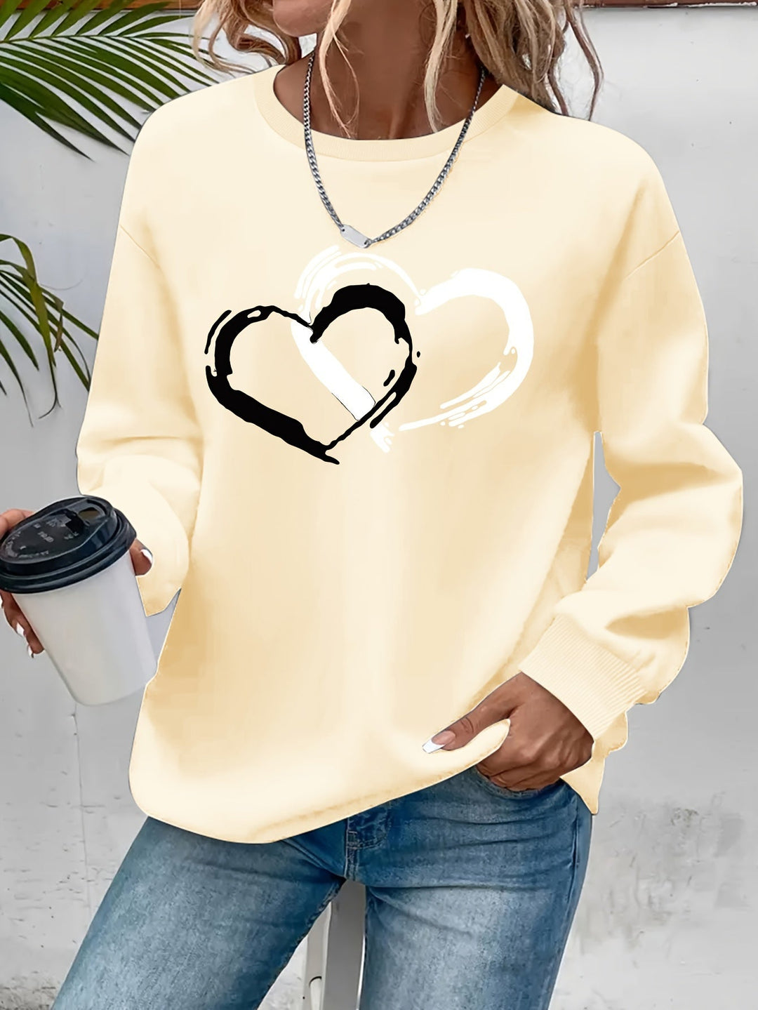 Eliza - Elegant Heart Sweater