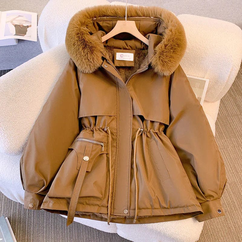 Julia - Stylish Spring Fur Coat
