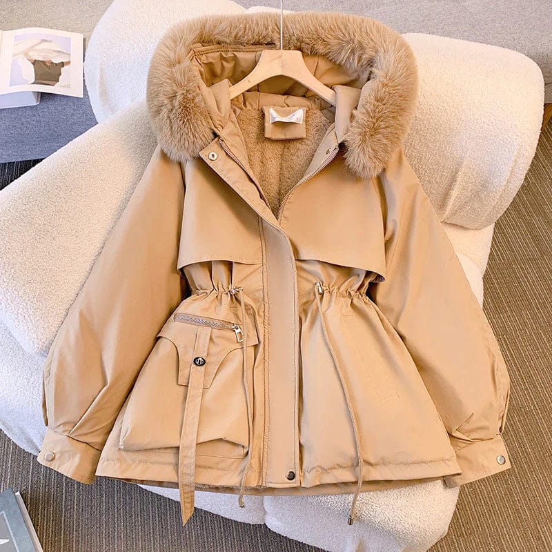 Julia - Stylish Spring Fur Coat