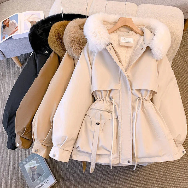 Julia - Stylish Spring Fur Coat