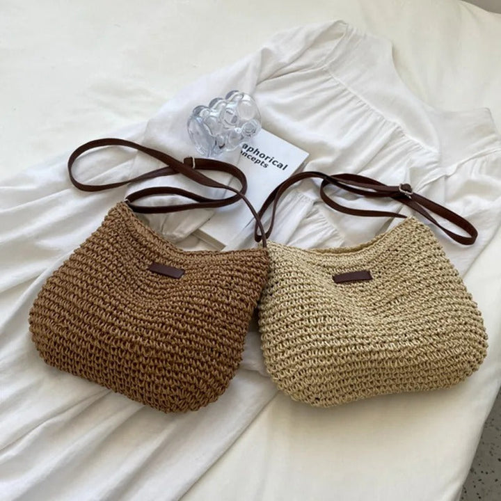 Ruth - Straw shoulder bag