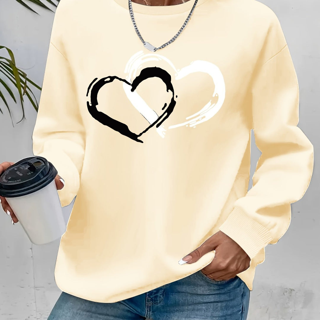 Eliza - Elegant Heart Sweater