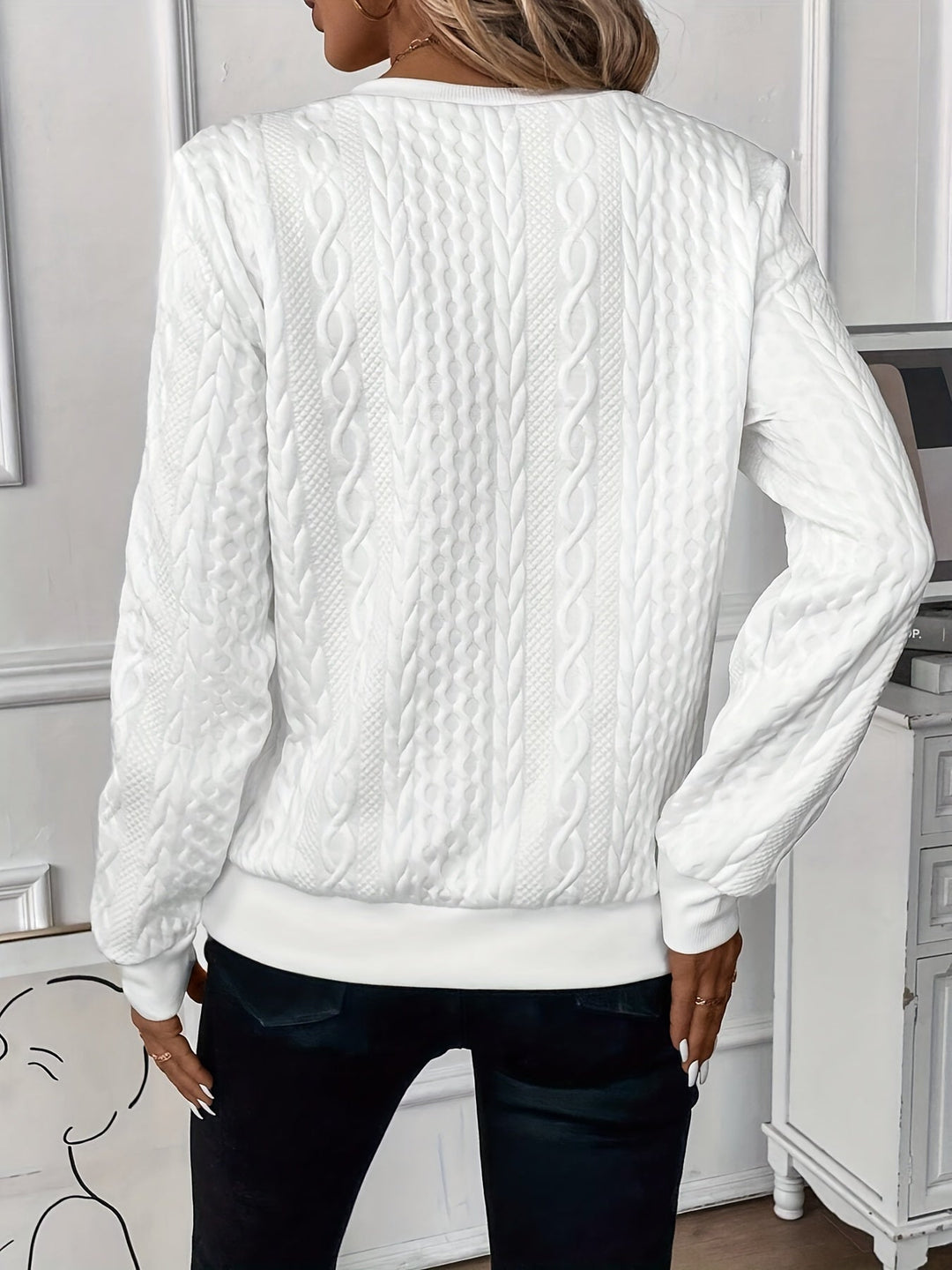 Chloe - Elegant Jumper with Zip