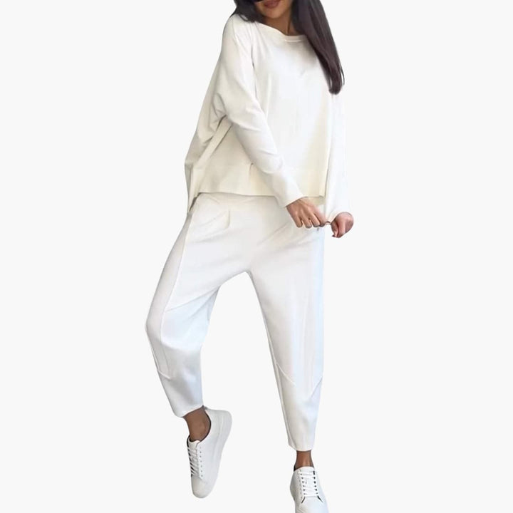 Hazel - Minimalist Casual Women’s Two-Piece Set