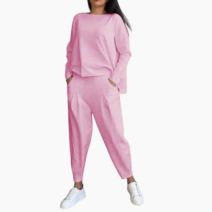 Hazel - Minimalist Casual Women’s Two-Piece Set