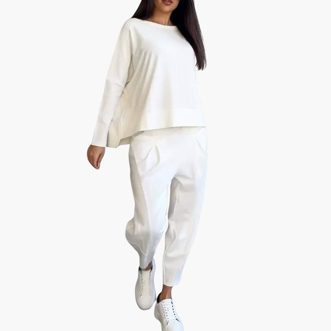 Hazel - Minimalist Casual Women’s Two-Piece Set
