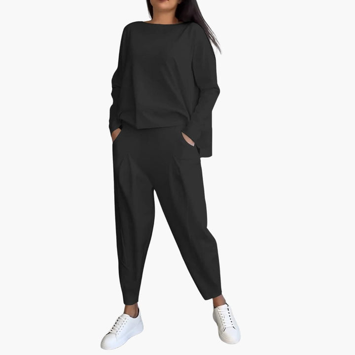Hazel - Minimalist Casual Women’s Two-Piece Set