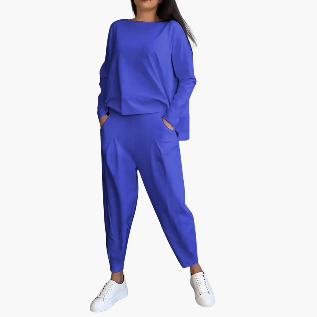 Hazel - Minimalist Casual Women’s Two-Piece Set