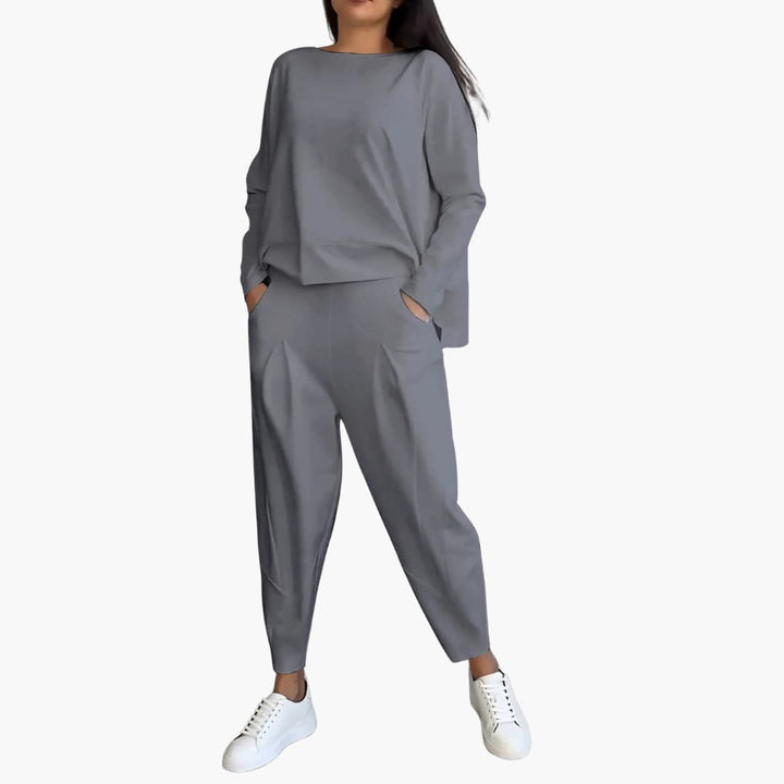 Hazel - Minimalist Casual Women’s Two-Piece Set